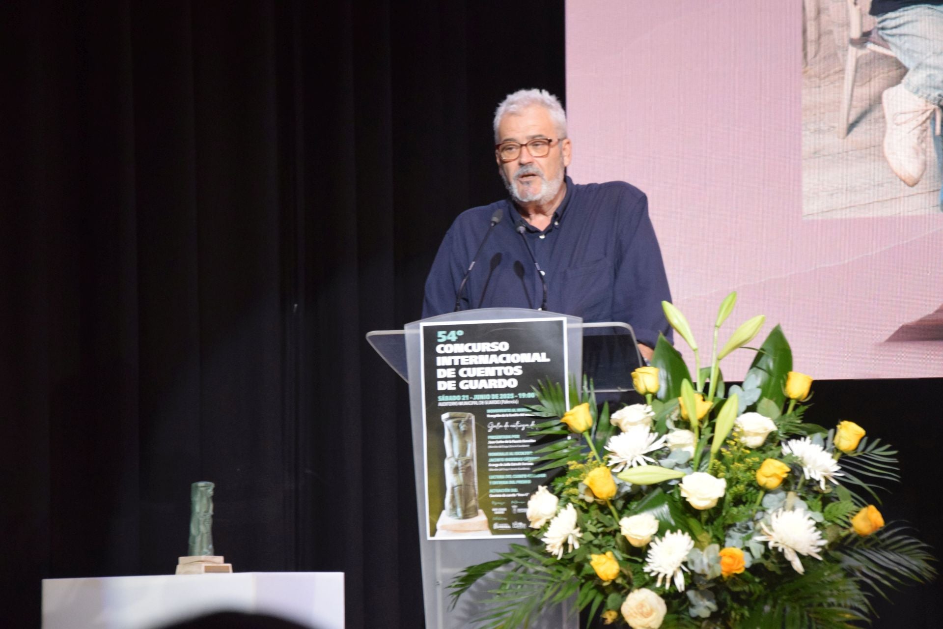 Entrega del premio del Concurso Internacional de Cuentos de Guardo