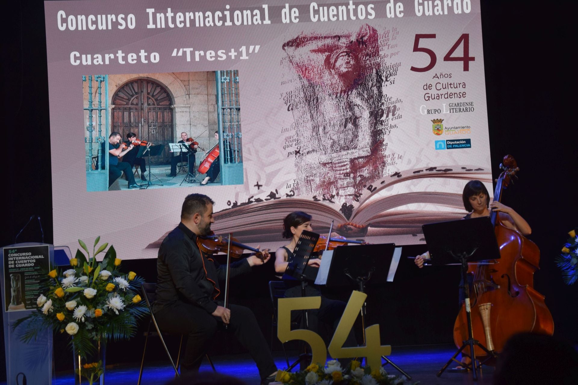 Entrega del premio del Concurso Internacional de Cuentos de Guardo