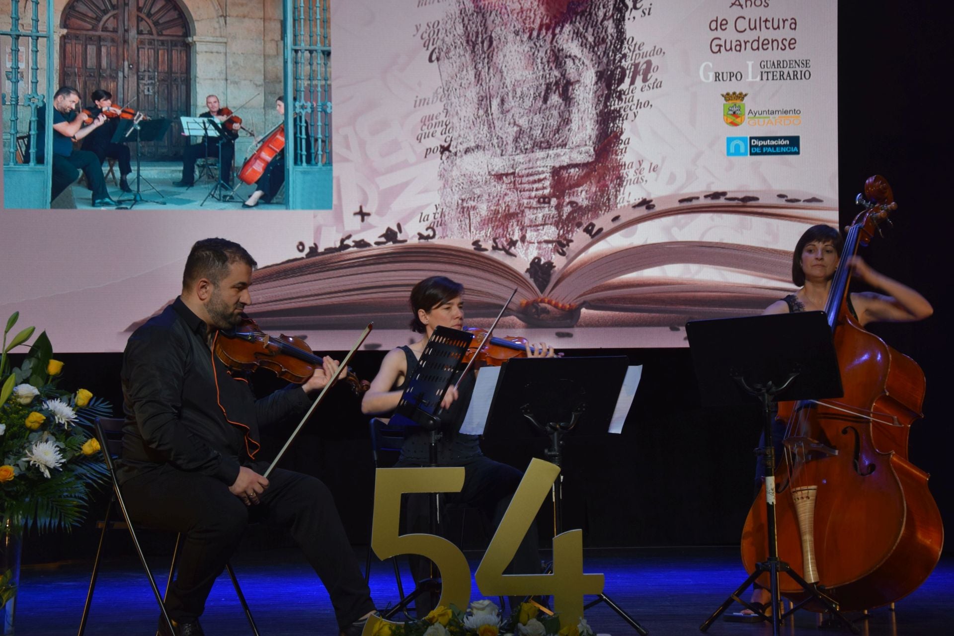 Entrega del premio del Concurso Internacional de Cuentos de Guardo