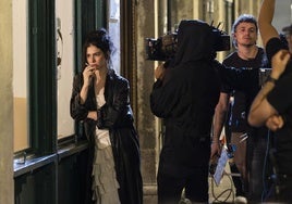Rodaje del corto 'Cenizas, mi amor' en Valladolid