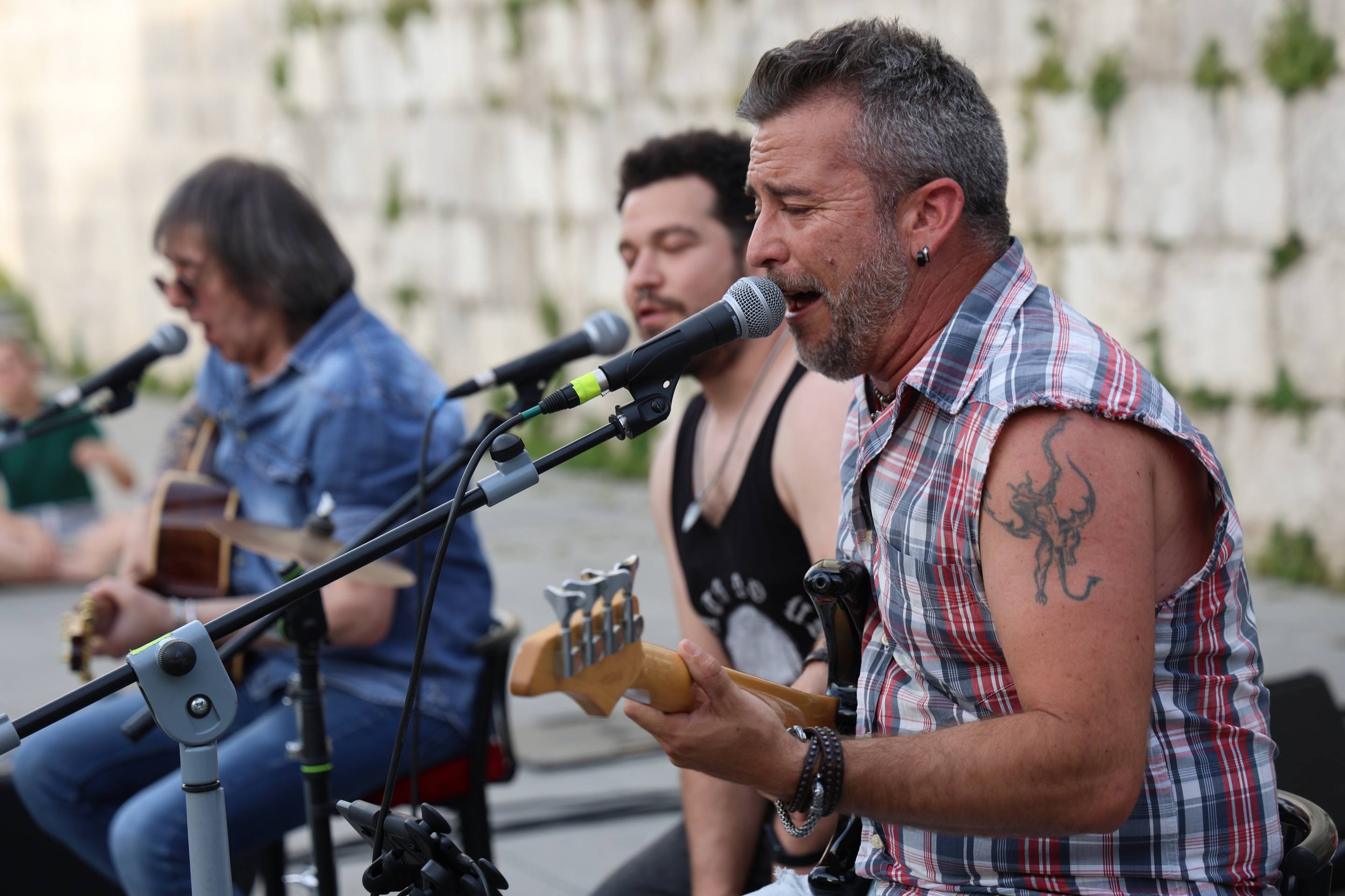 Rosewood en la plaza de Portugalete