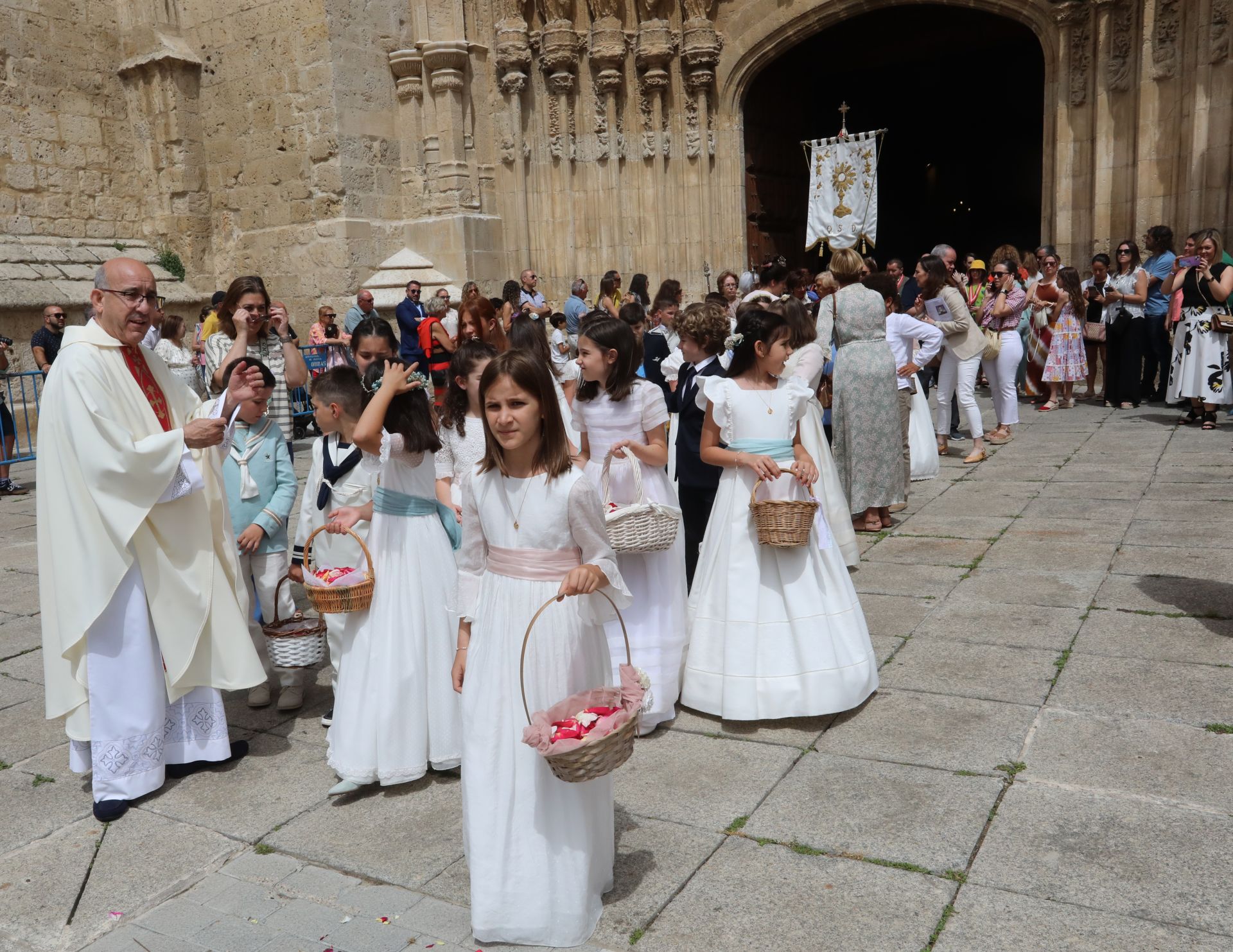 Así ha sido la procesión del Corpus en Palencia