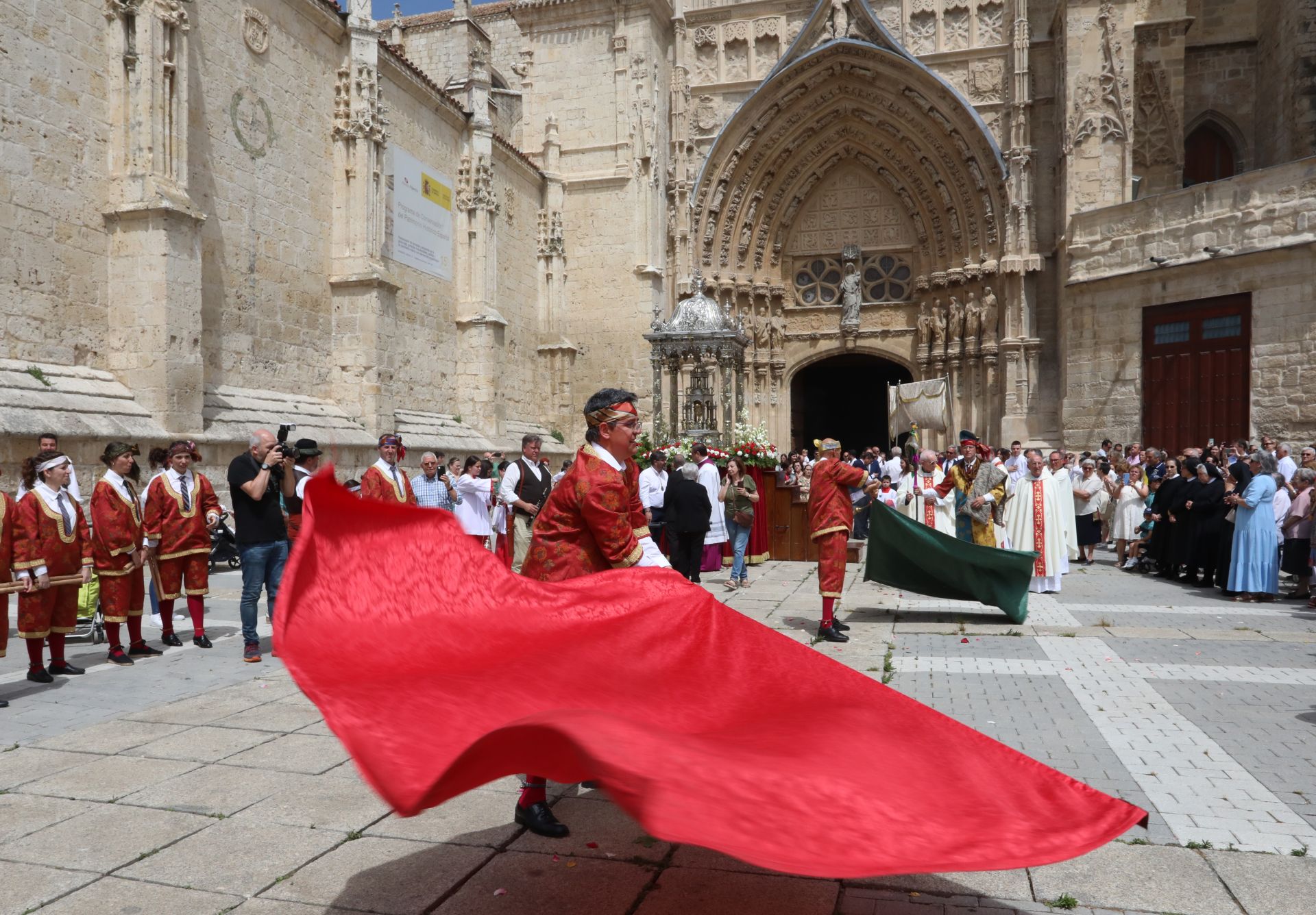 Así ha sido la procesión del Corpus en Palencia