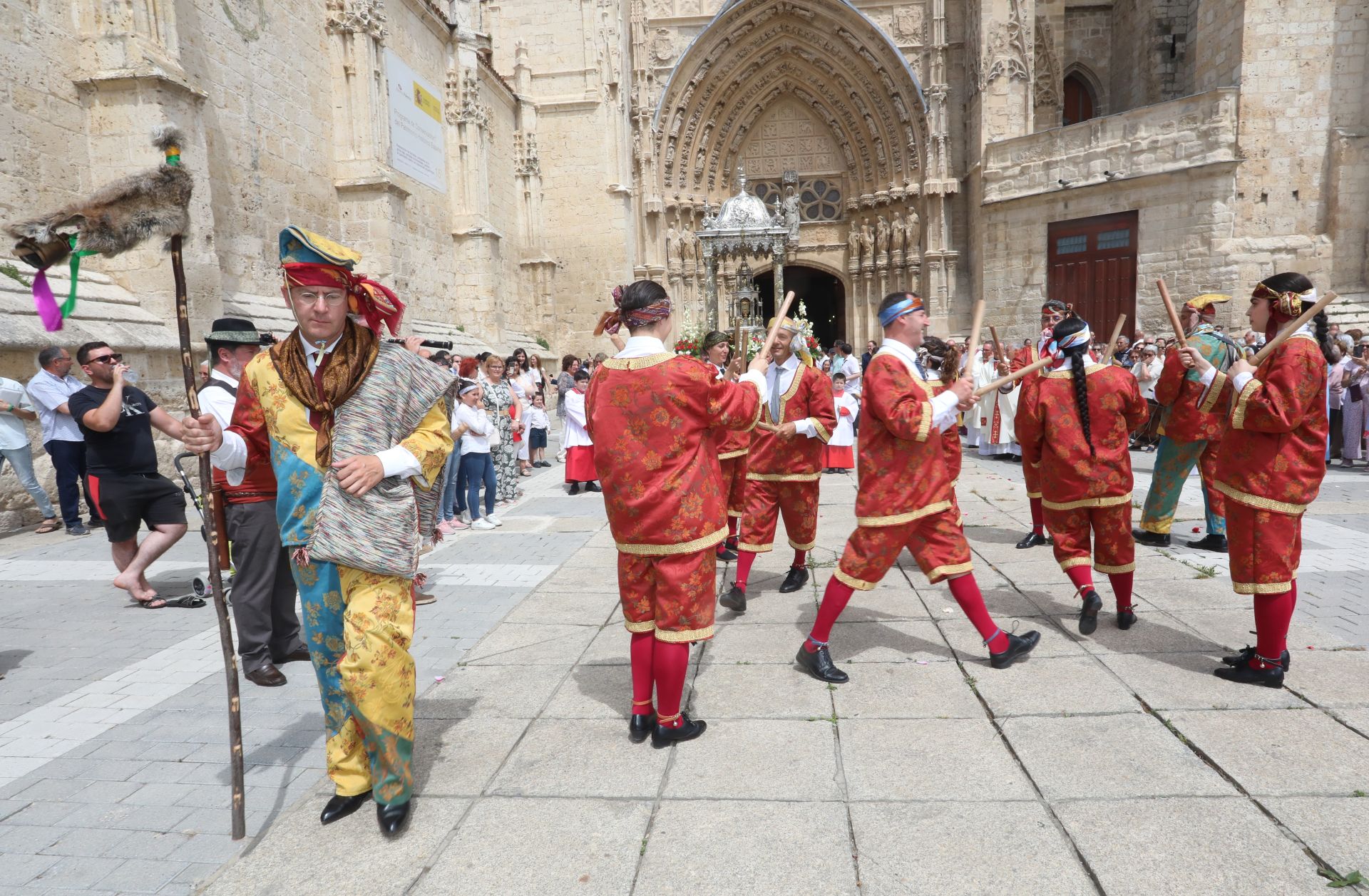 Así ha sido la procesión del Corpus en Palencia