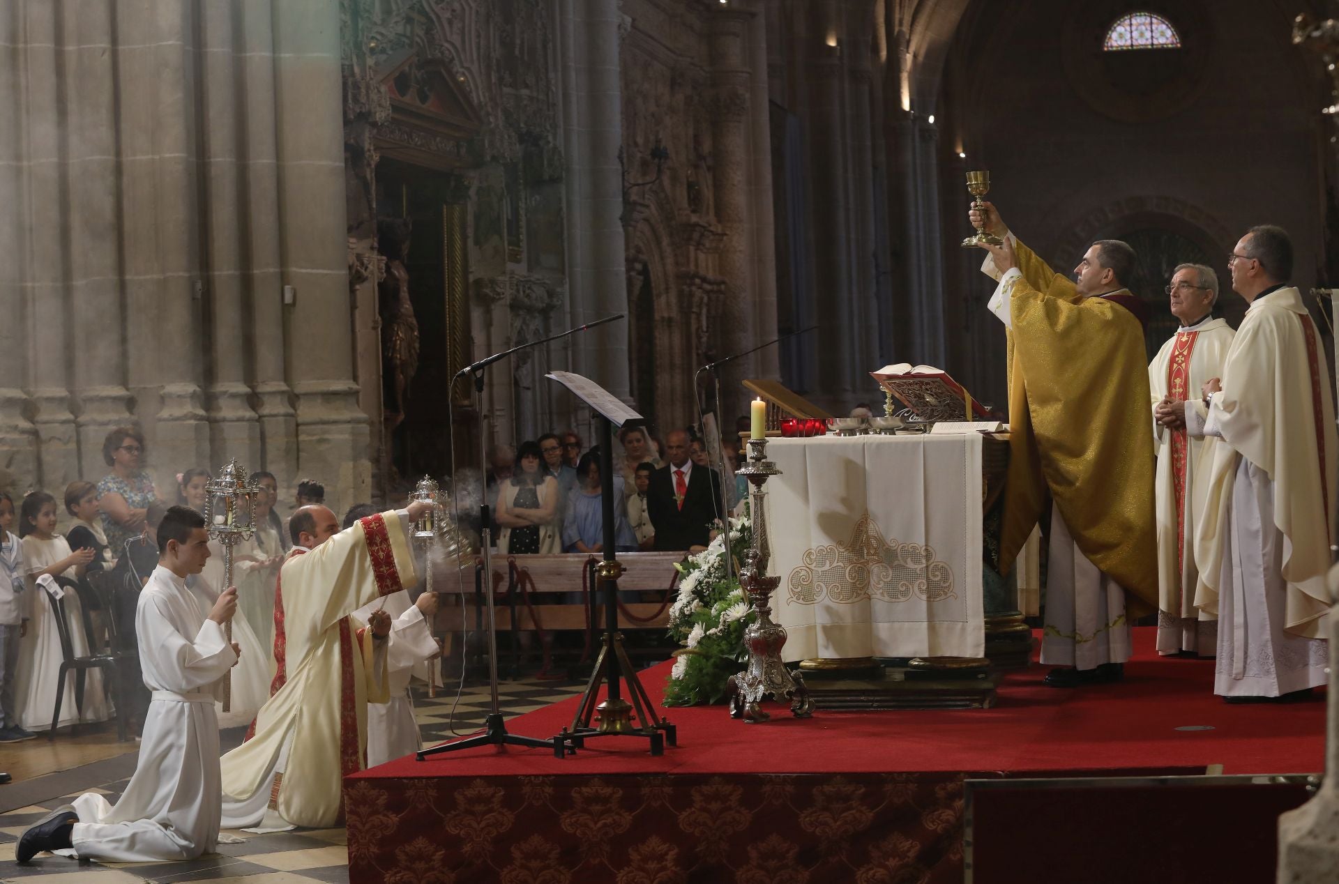 Así ha sido la procesión del Corpus en Palencia