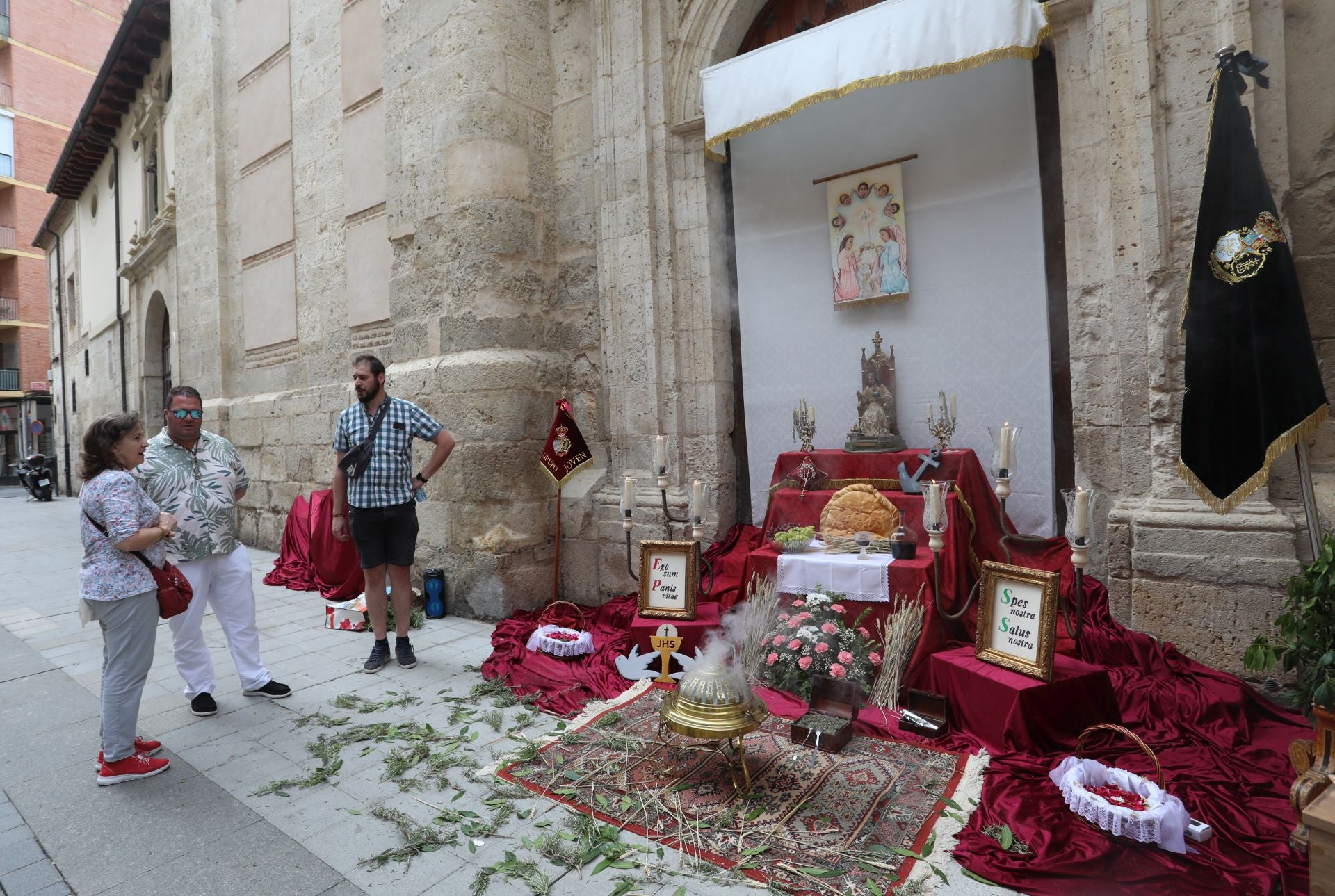 Así ha sido la procesión del Corpus en Palencia