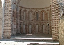 Ábside de Santiago, donde se proyectará el espectáculo.
