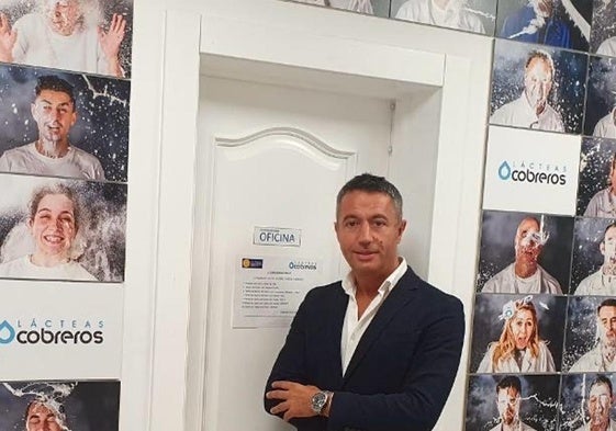 José Cobreros, director comercial de la empresa zamorana Lácteas Cobreros.