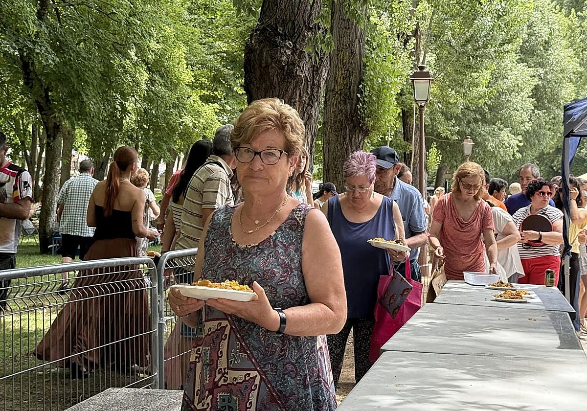 Las mejores fotos de la paella popular en la Fuencisla