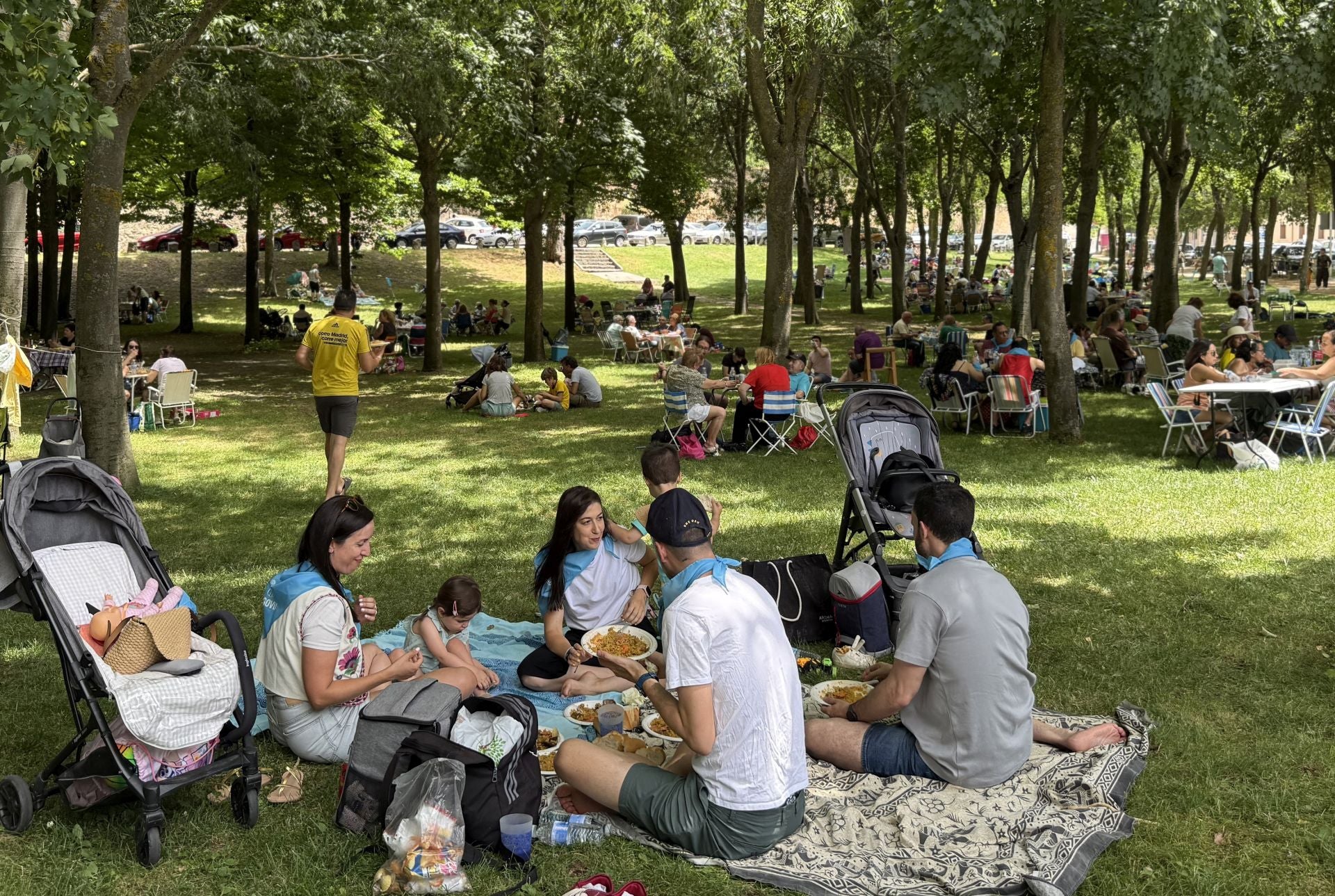 Las mejores fotos de la paella popular en la Fuencisla