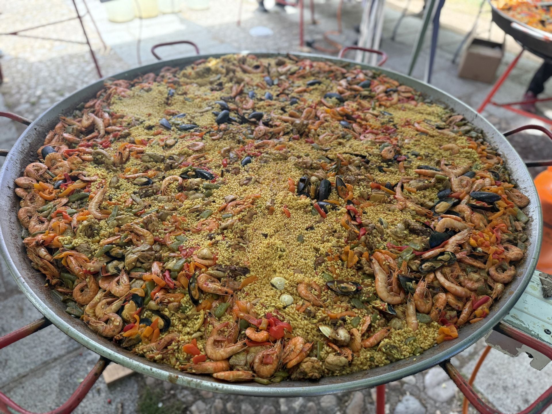 Las mejores fotos de la paella popular en la Fuencisla