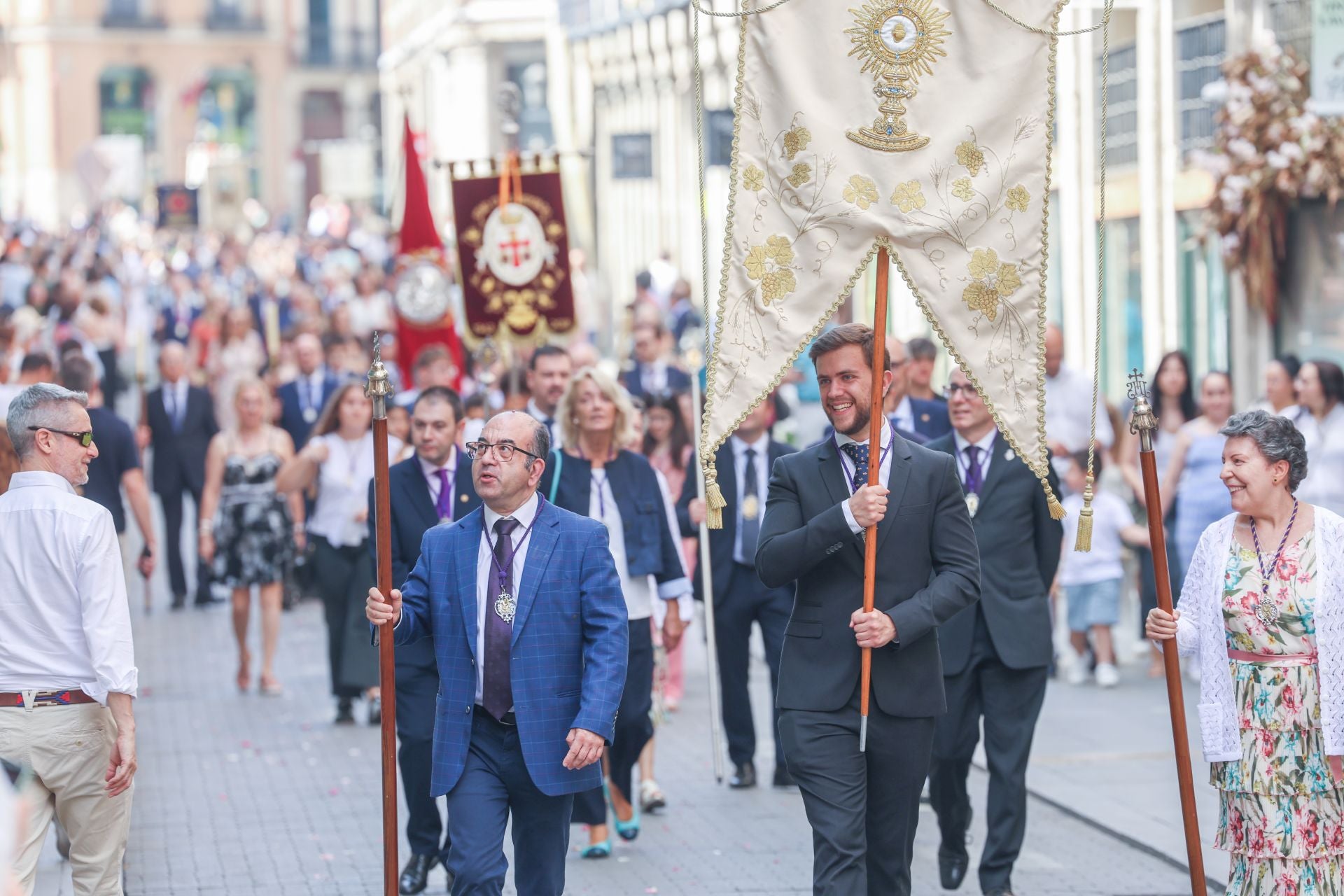 Procesión del Corpus en Valladolid