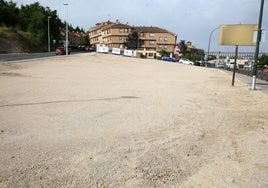 Resultado de la intervención para desmontar el montículo entre San Gabriel y Vía Roma.