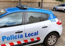 Imagen de archivo de un vehículo de la Policía Local de Palencia.