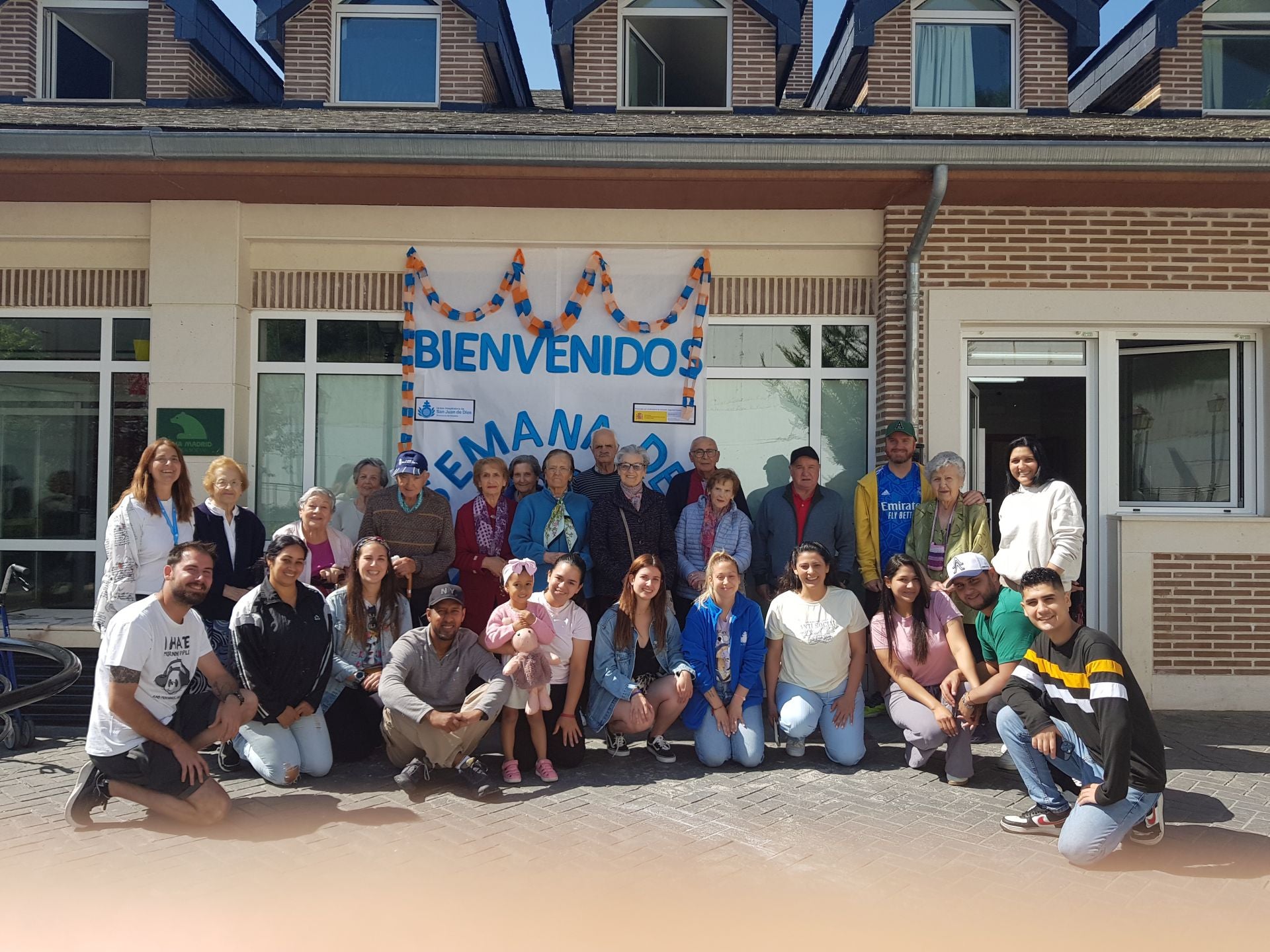 Celebración del día del refugiado en el centro San Juan de Dios de Aguilar