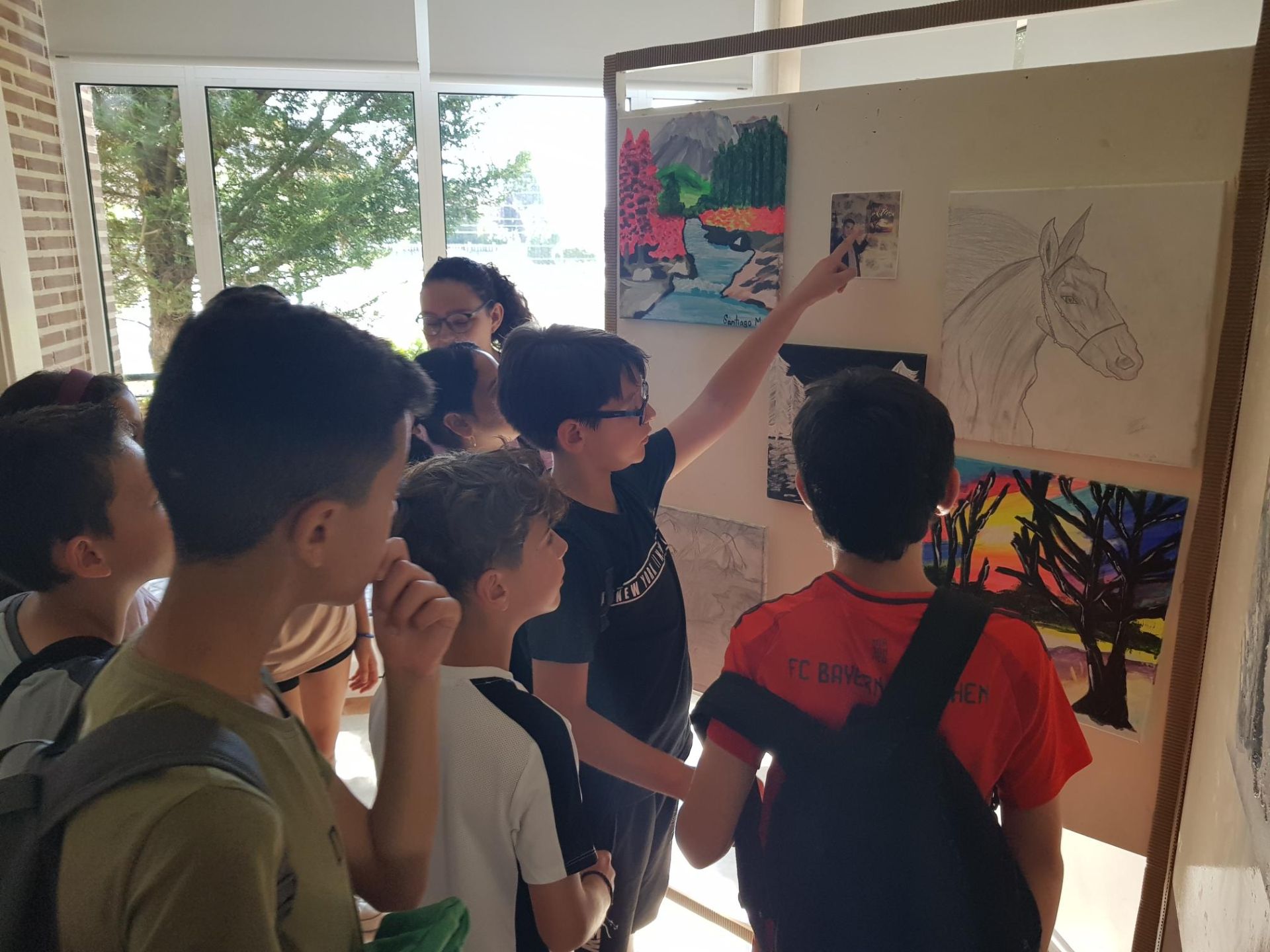 Celebración del día del refugiado en el centro San Juan de Dios de Aguilar