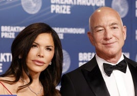 Jeff Bezos y Lauren Sánchez, en una imagen de archivo.