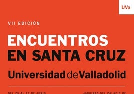 Cartel de los Encuentros de Santa CRuz.