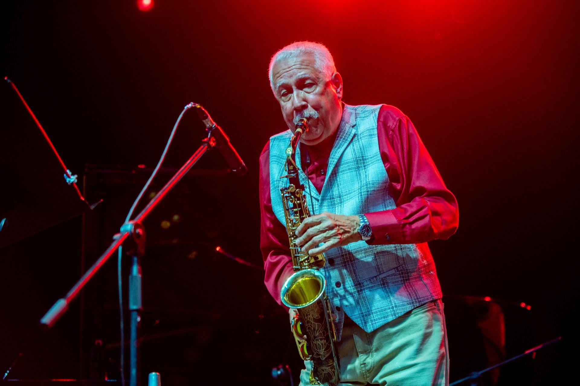Paquito D'Rivera, en el Universijazz de Valladolid del año pasado.