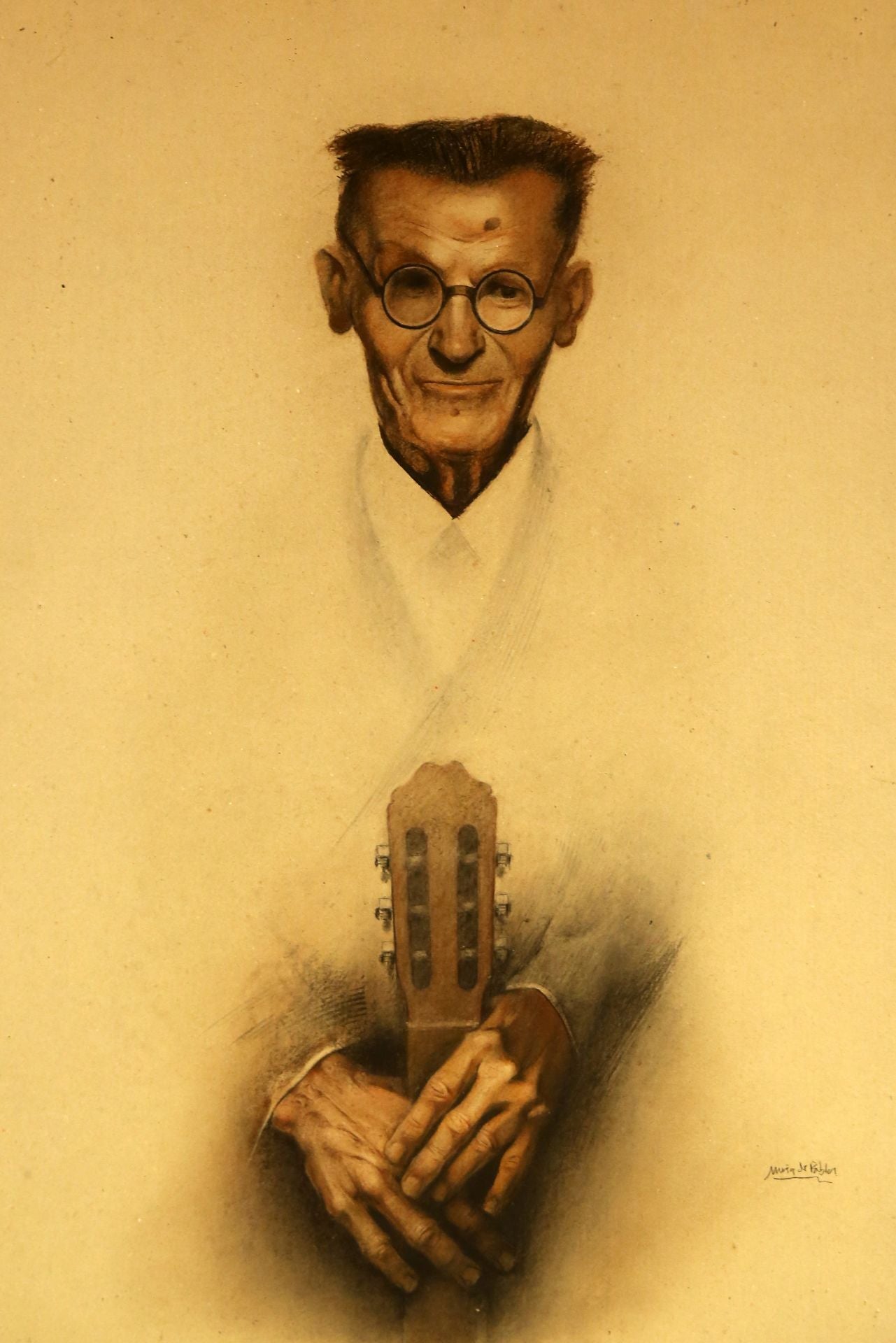 Fotos de la entrega de dos retratos de Agapito Marazuela