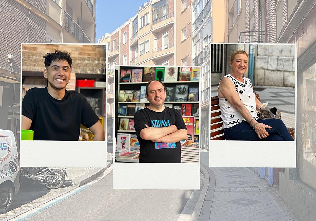 Vecinos y comerciantes de San Andrés.