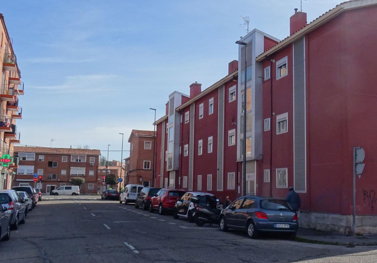 La calle Hornija de Las Viudas, en Delicias, en una imagen de archivo.