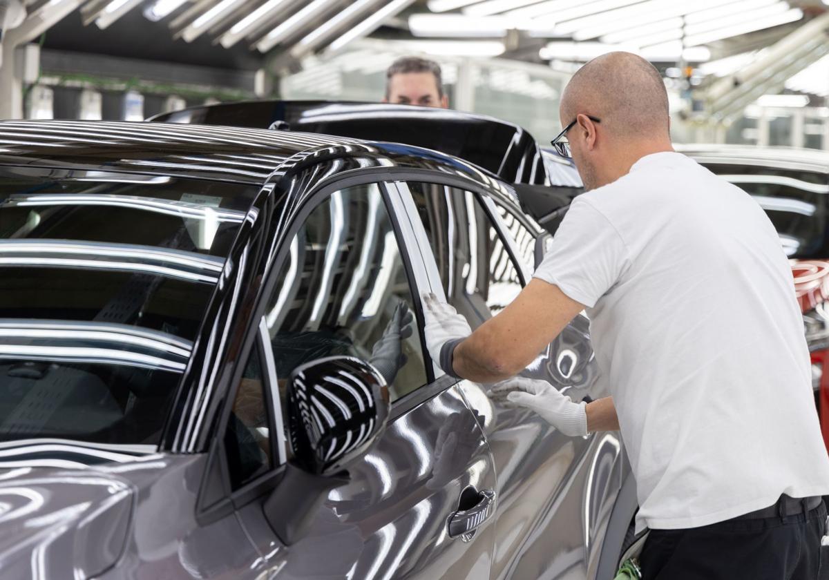 Cadena de montaje puesta en marcha en 2024 del nuevo Captur en Valladolid.