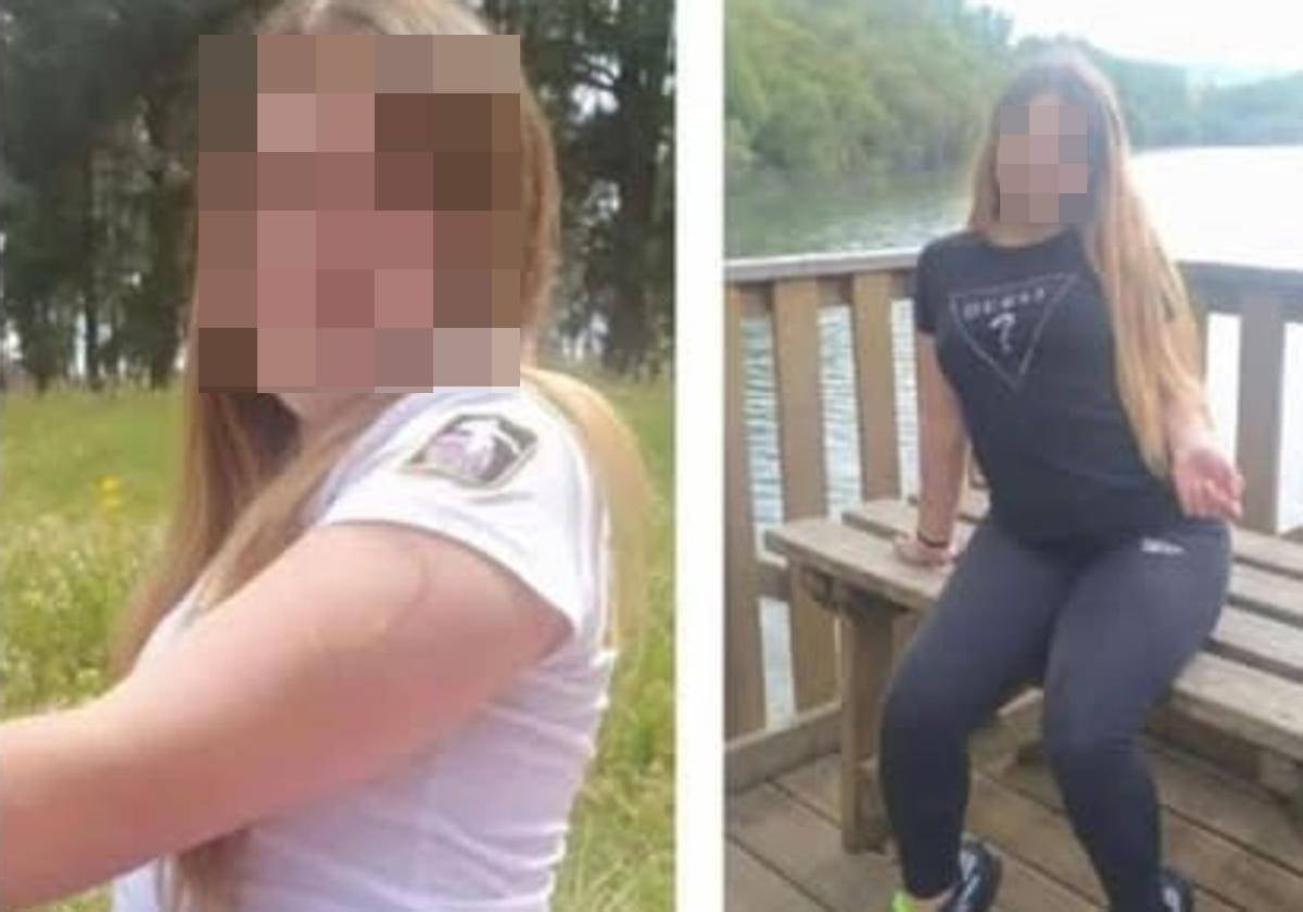 La joven, en la imagen difundida en redes sociales para pedir ayuda para encontrarla.
