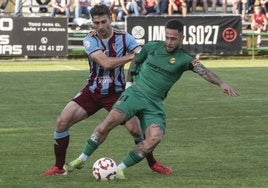 El gimnástico Abel Pascual, durante un partido de la pasada temporada.