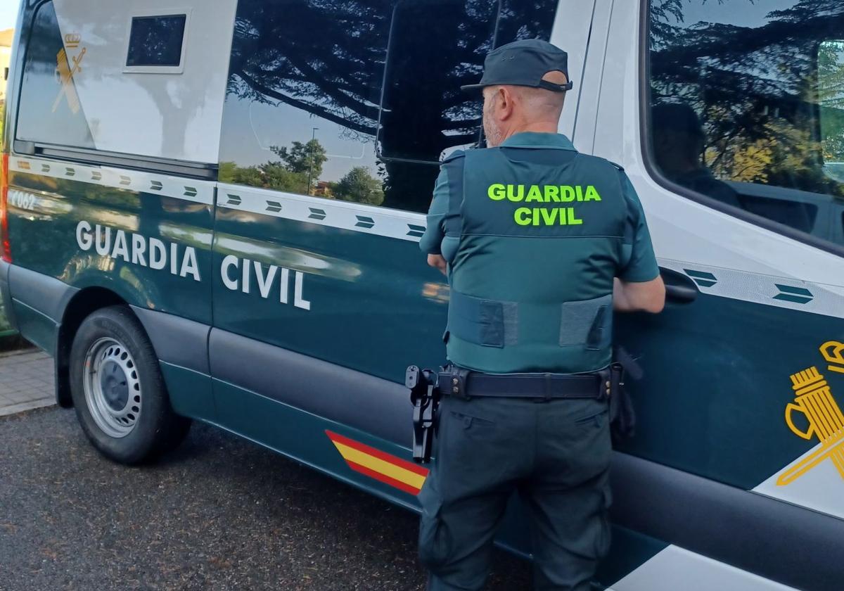 Un guardia civil en una imagen de archivo.