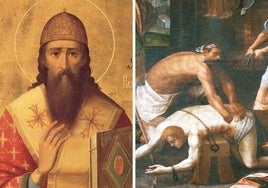 Representaciones de San Cirilio de Alejandría y el martirio de San Zoilo de Córdoba.