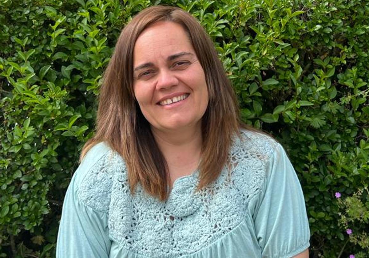 Alcaldesa de San Cebrián de Mudá, María Amparo González Salazar.