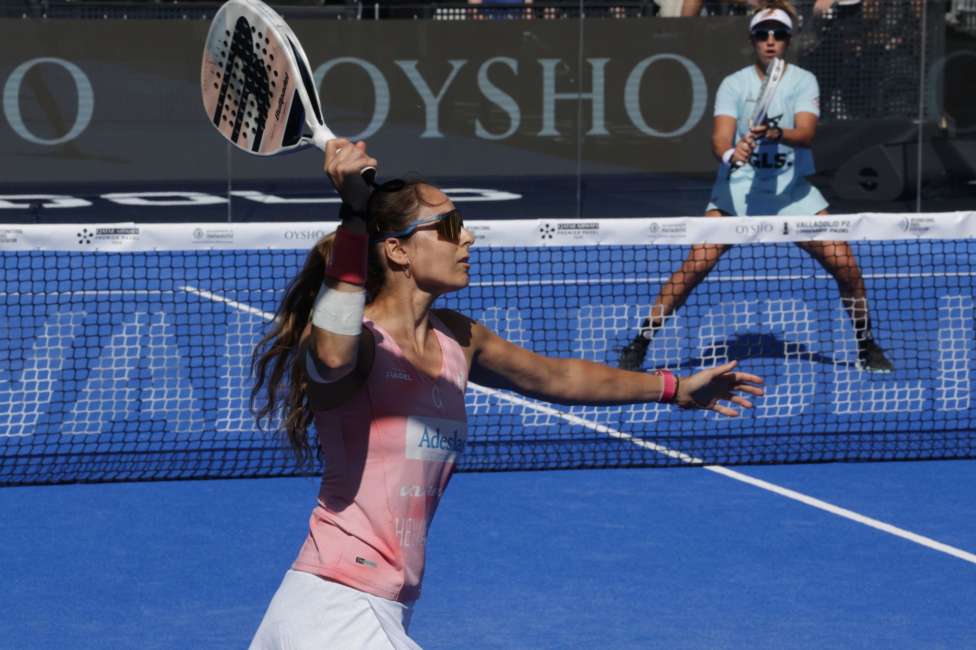 Las imágenes de la penúltima jornada del Premier Padel en la Plaza Mayor