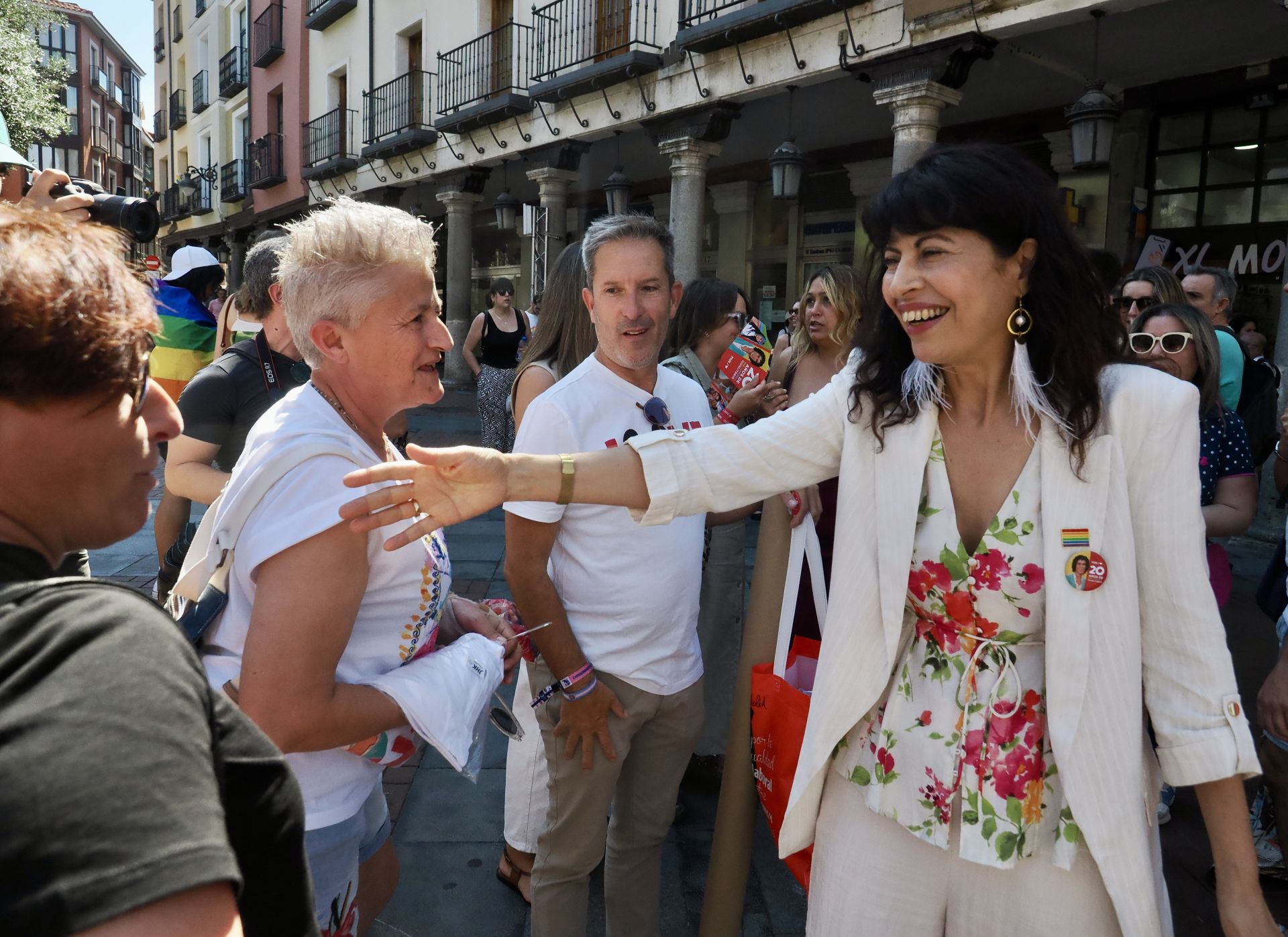 Las imágenes de la manifestación LGTBI en Valladolid