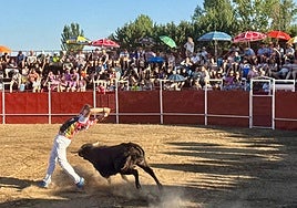 Jorge Salán, tercer clasificado, junto al ganador, Roberto Vidal