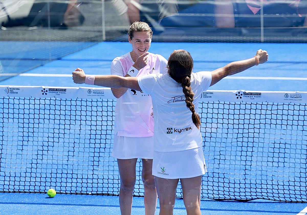 Paula Josemaría y Ariana Sánchez se apuntan la final de Valladolid