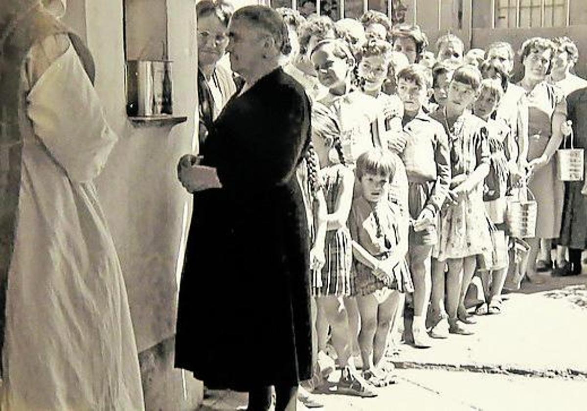 Una de las fotografías de la exposición de Manuel Riosalido.