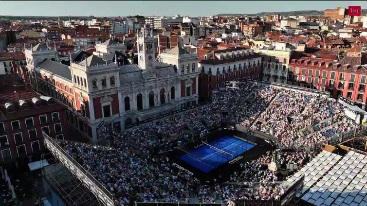 El torneo de pádel de Valladolid a vista de pájaro