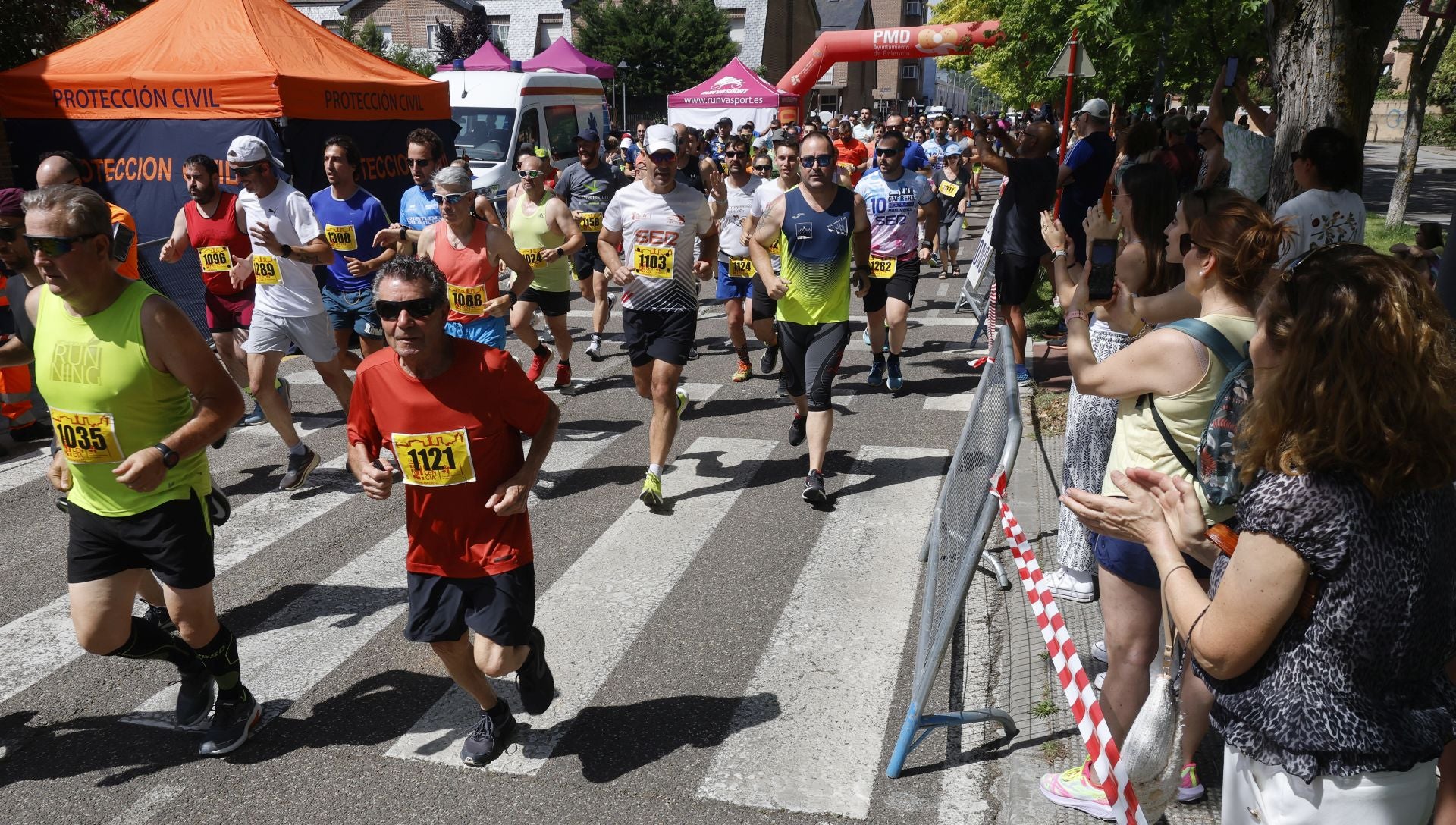 Homenaje en Palencia al árbitro David García de la Loma