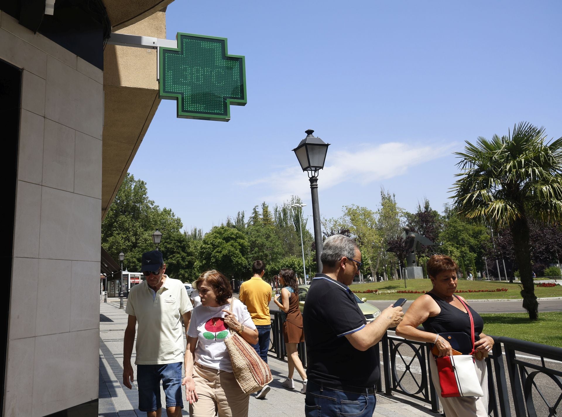 Así ha vivido Palencia el sofocante domingo