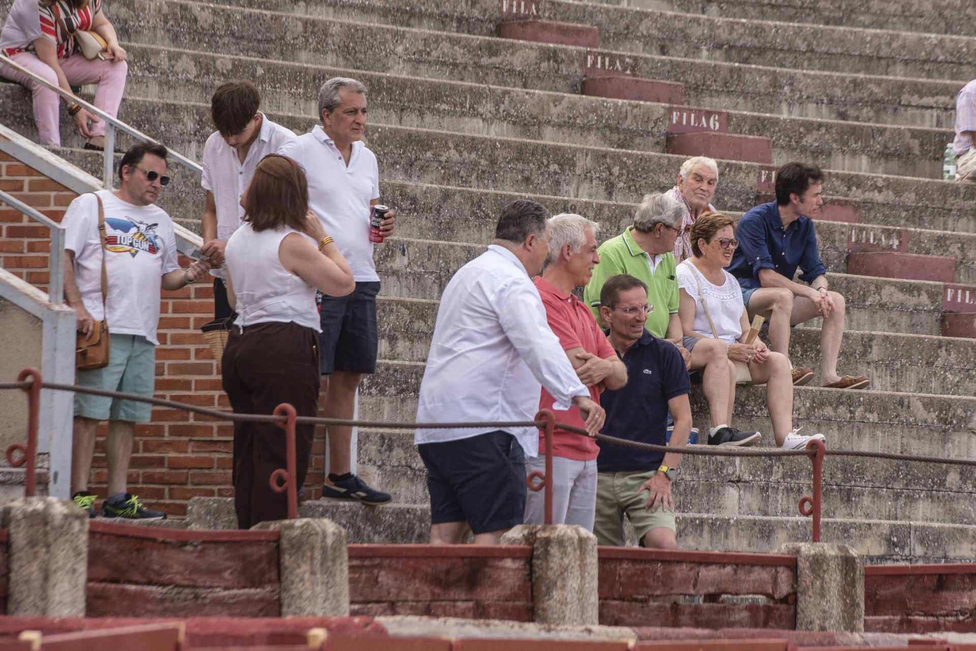 Búscate en los toros durante la corrida en Segovia