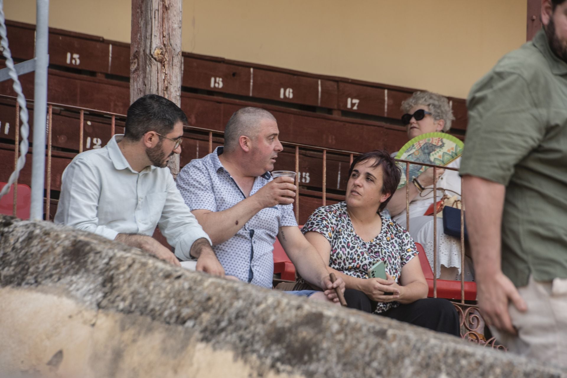 Búscate en los toros durante la corrida en Segovia
