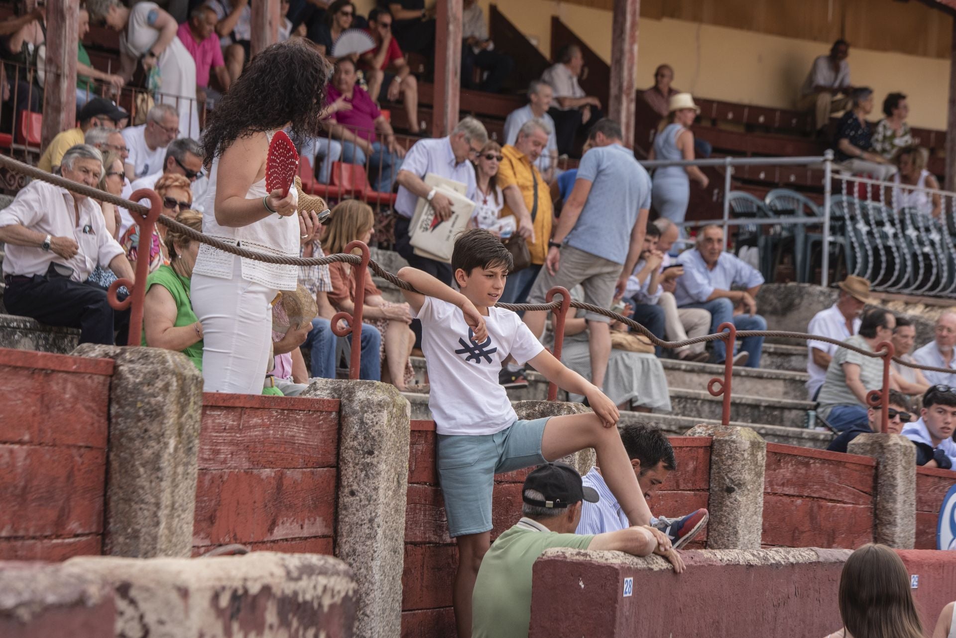 Búscate en los toros durante la corrida en Segovia