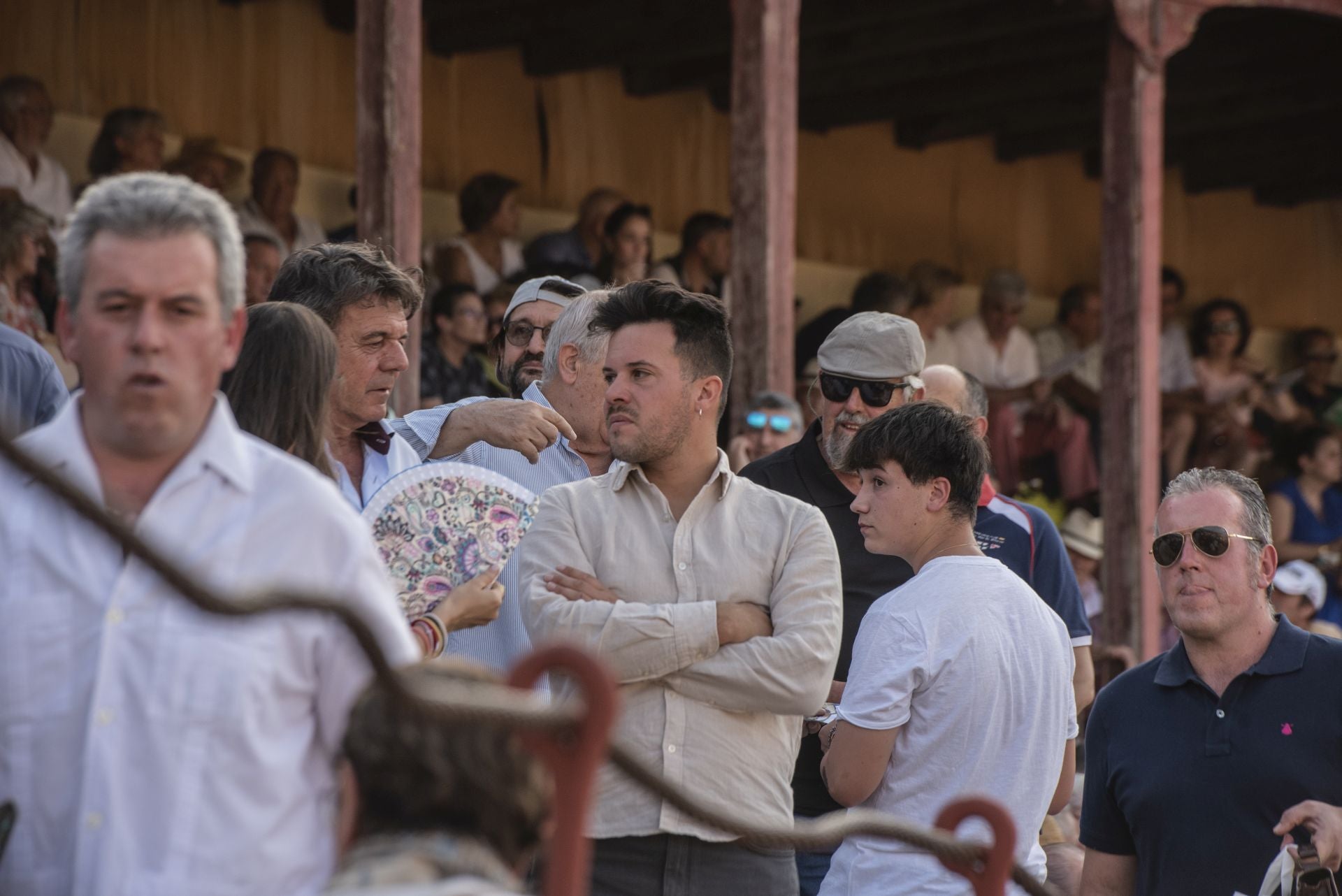 Búscate en los toros durante la corrida en Segovia