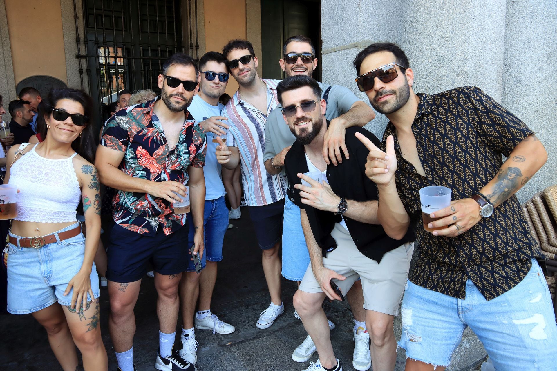 Fotos del tardeo de fiestas del sábado en Segovia