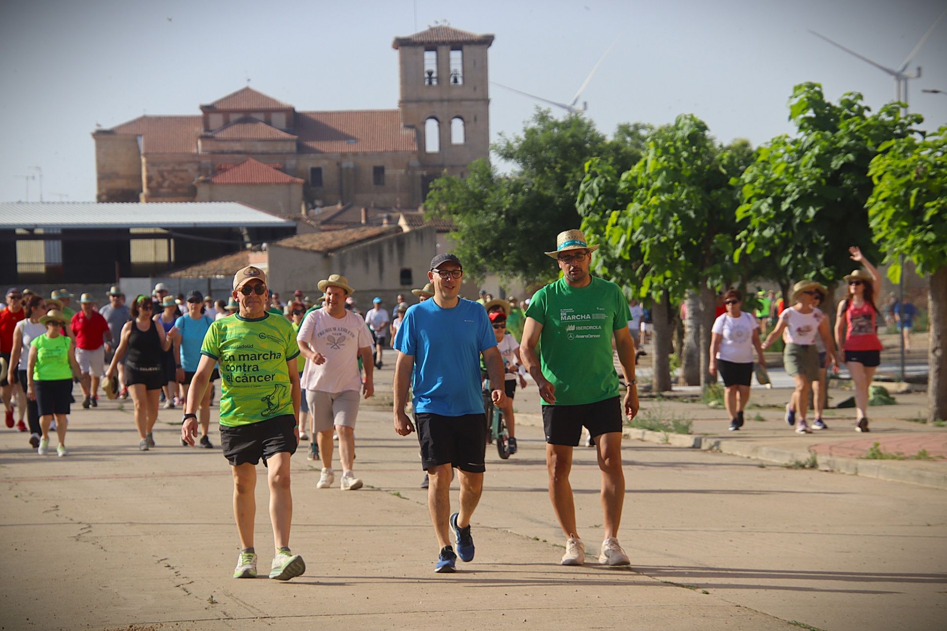 Todos contra el cáncer en Villabrágima