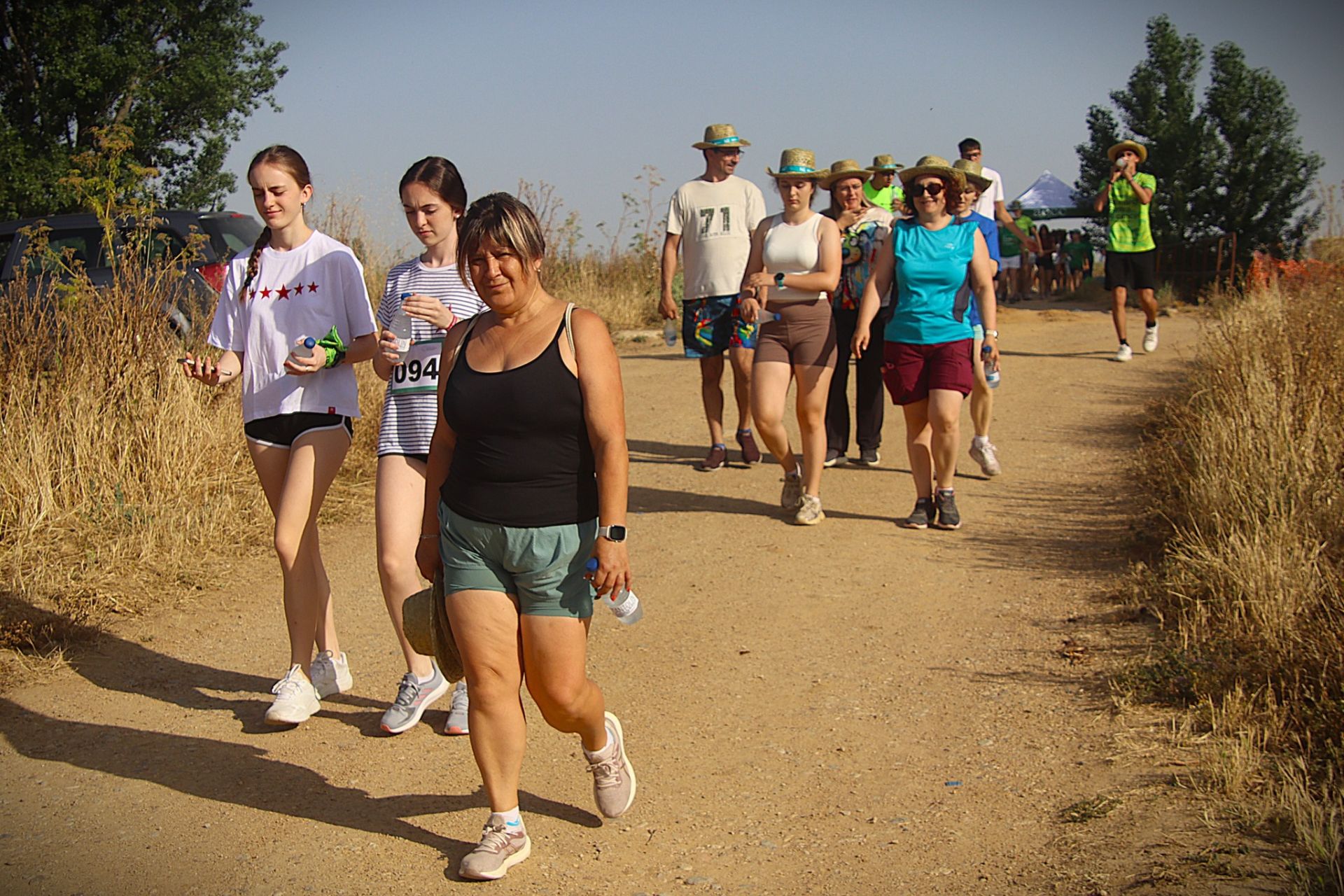 Todos contra el cáncer en Villabrágima