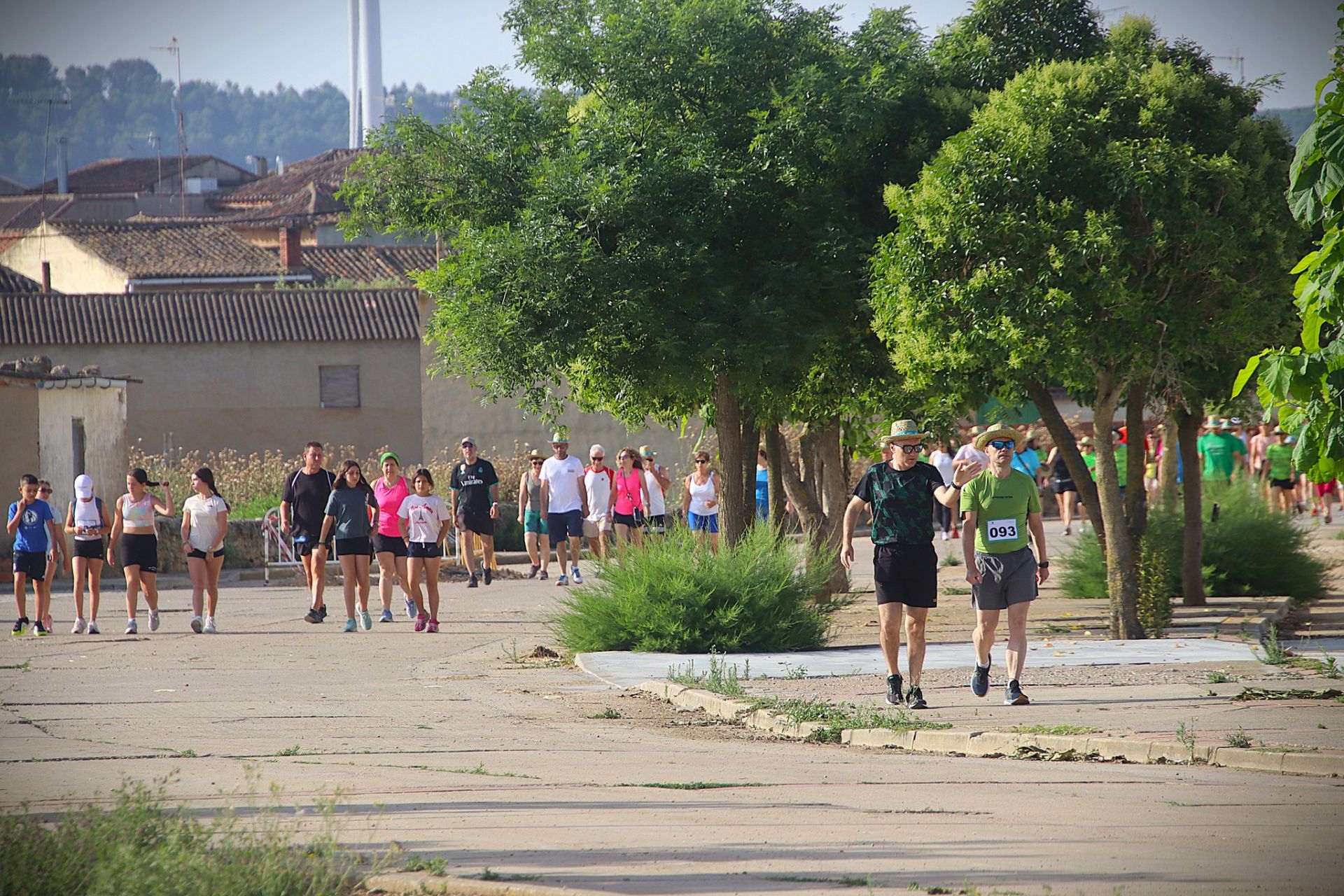 Todos contra el cáncer en Villabrágima