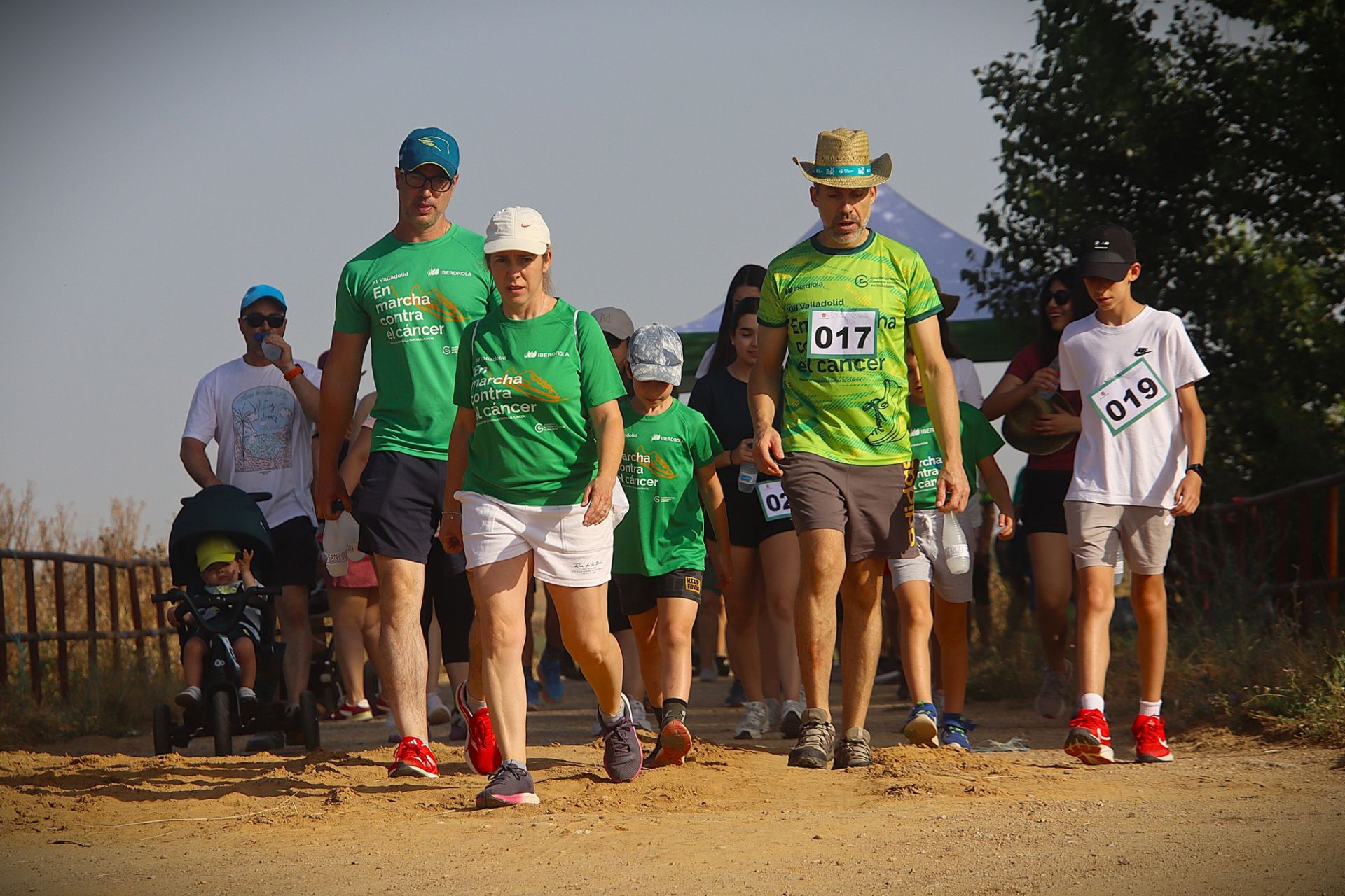 Todos contra el cáncer en Villabrágima