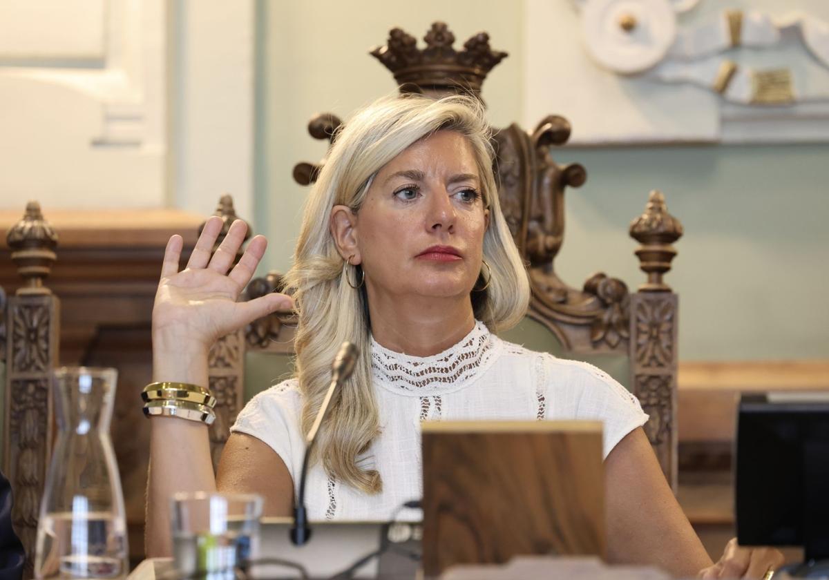 La primera teniente de alcalde y concejala de Cultura, Irene Carvajal.